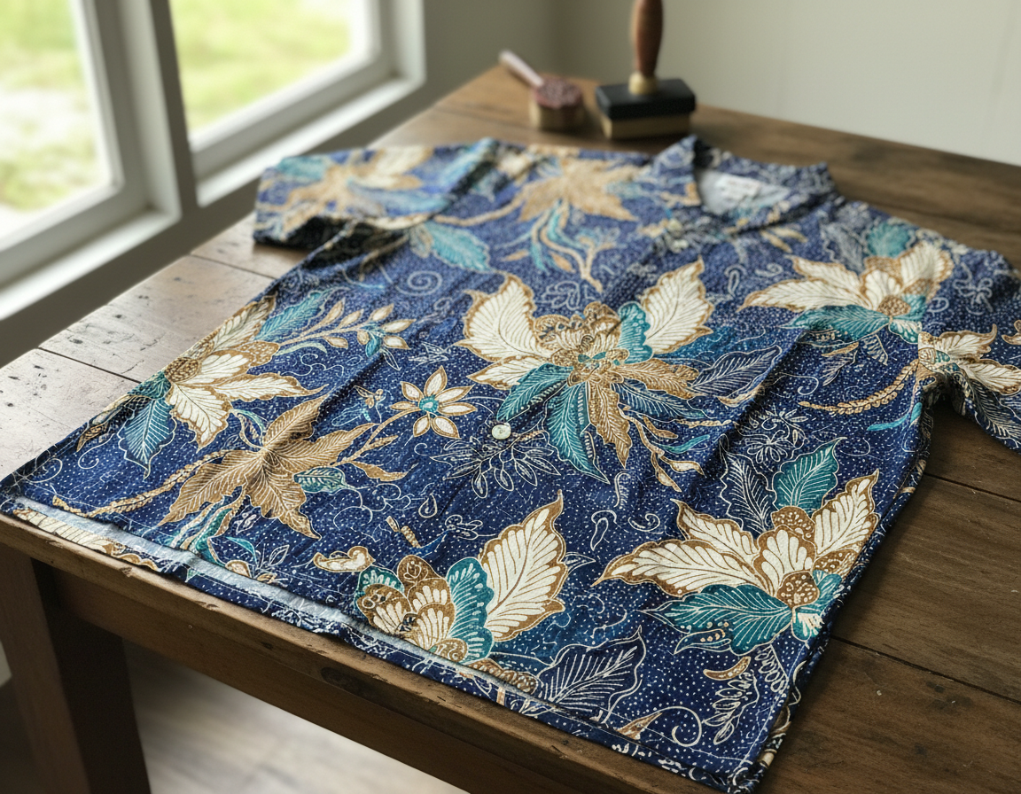 Hand-Painted Batik Shirts