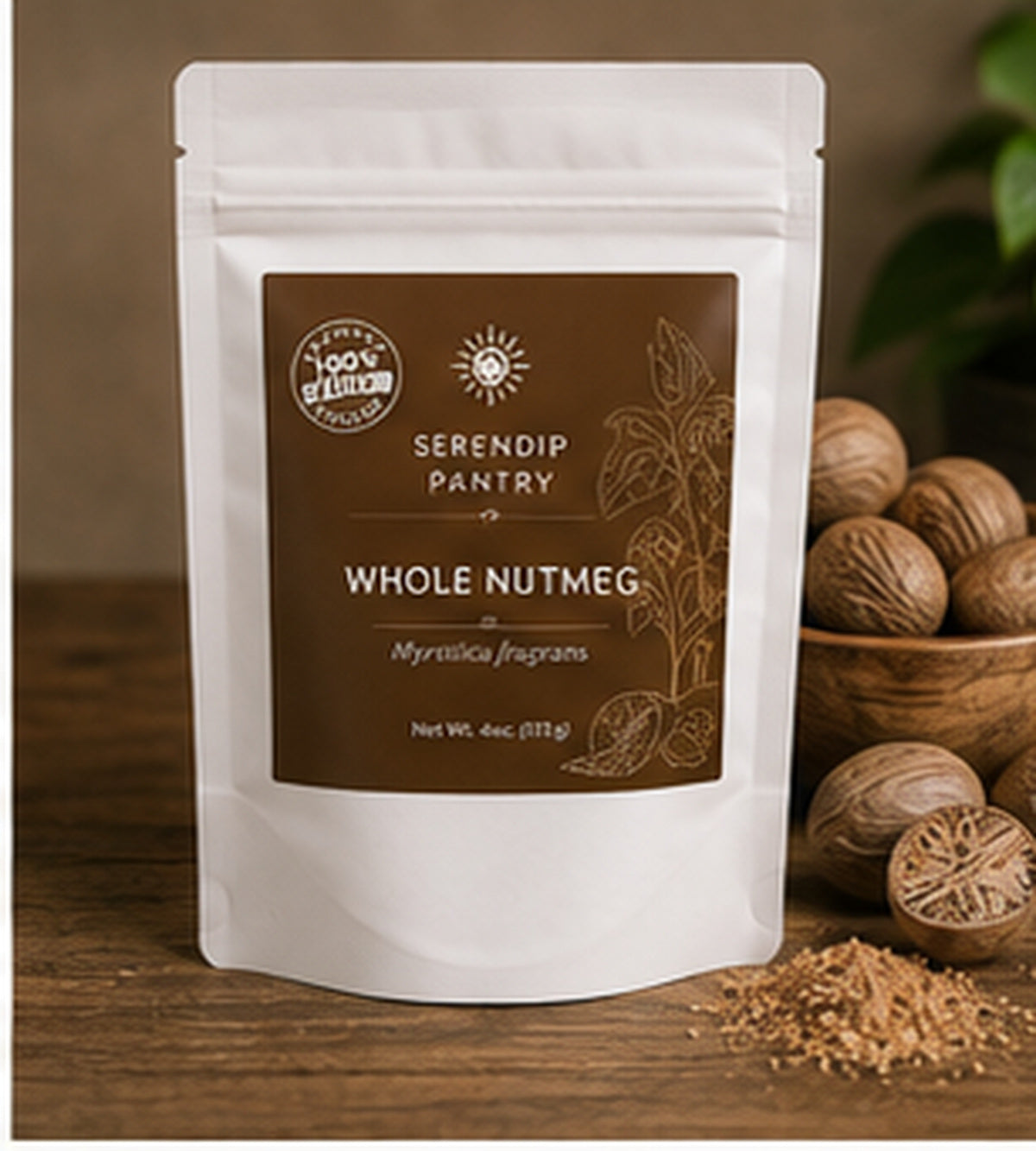 Serendip Pantry Whole Nutmeg pouch