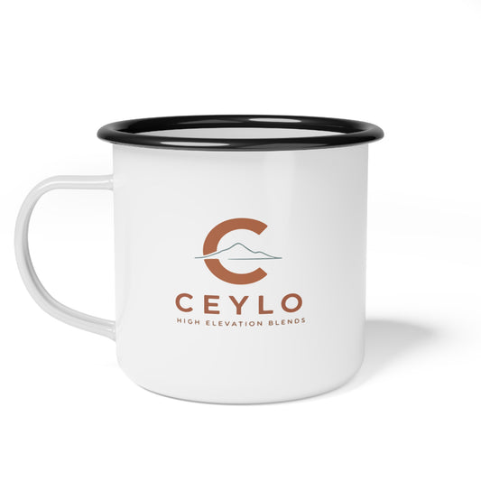 CEYLO Coffee Enamel Camp Cup