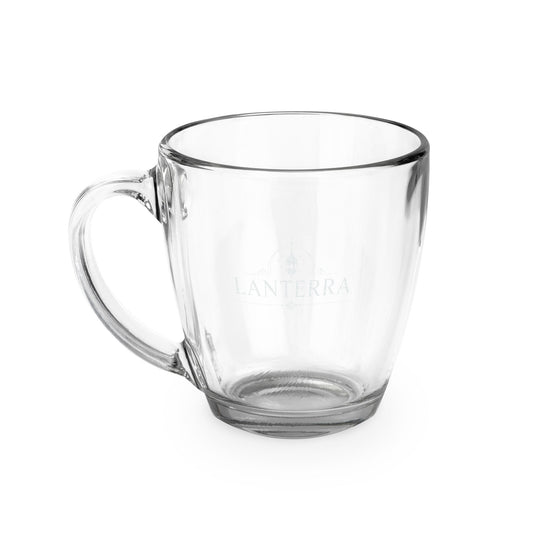 LANTERRA Tapered Glass Mug, 15.5 oz (Engraving)