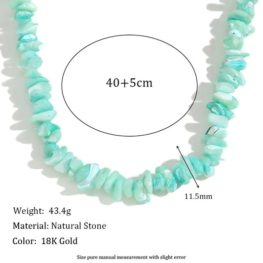 Serendip Table Sea Chip Necklace