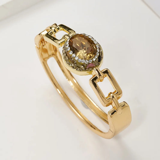 Serendip Table Raw Stone Cuff Bangle