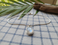Moonstone Pendant Necklace