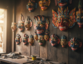Sri Lankan Spirit Masks