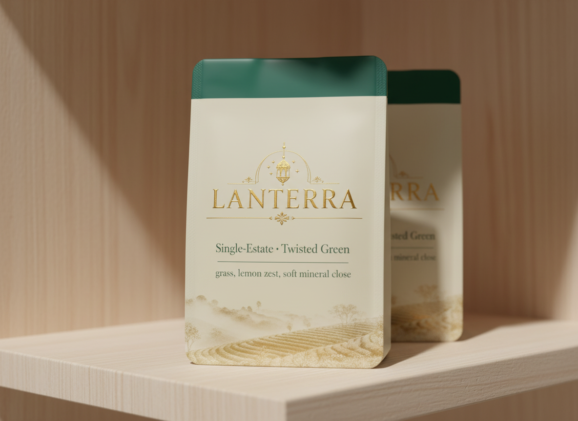 Lumbini Single-Estate Green Ceylon Tea — 50g Pouch