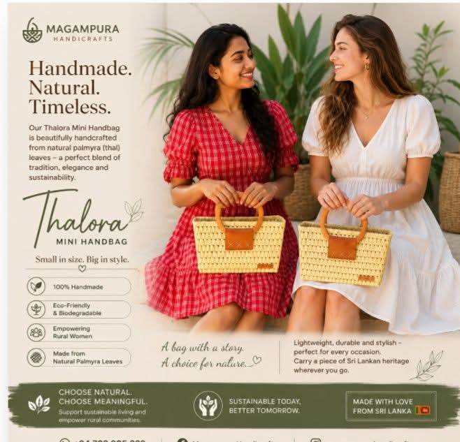 Thalora Mini handbag by Magampura Handicrafts, reference A5