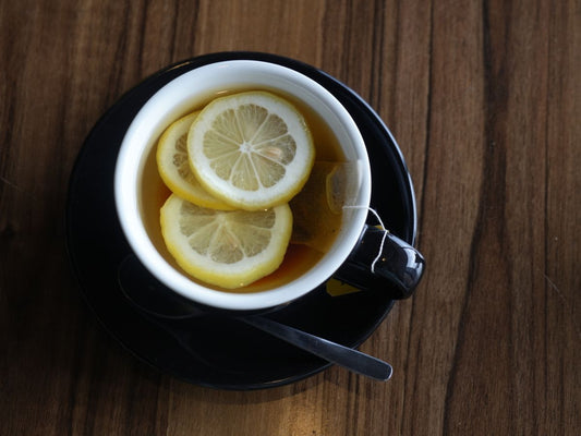 Iced tea with lemon