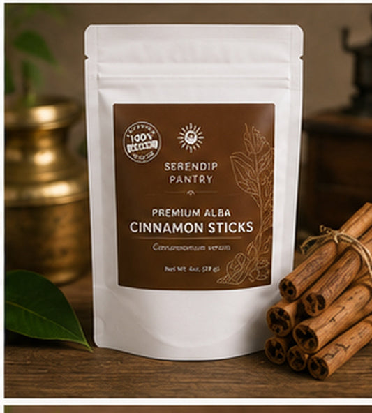 Serendip Pantry Premium Alba Ceylon Cinnamon Sticks pouch